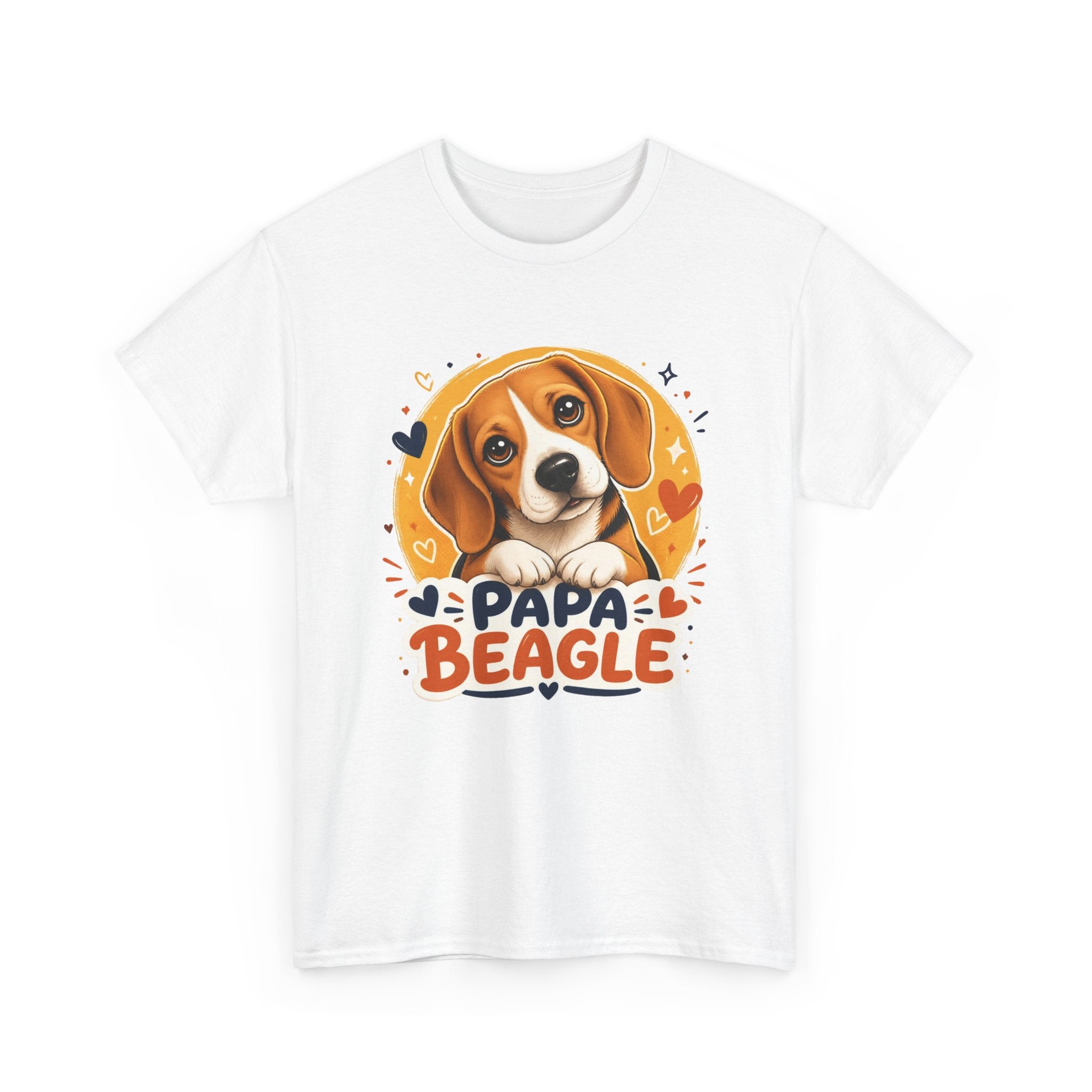 T-Shirt Homme Beagle – Papa Beagle Graphique