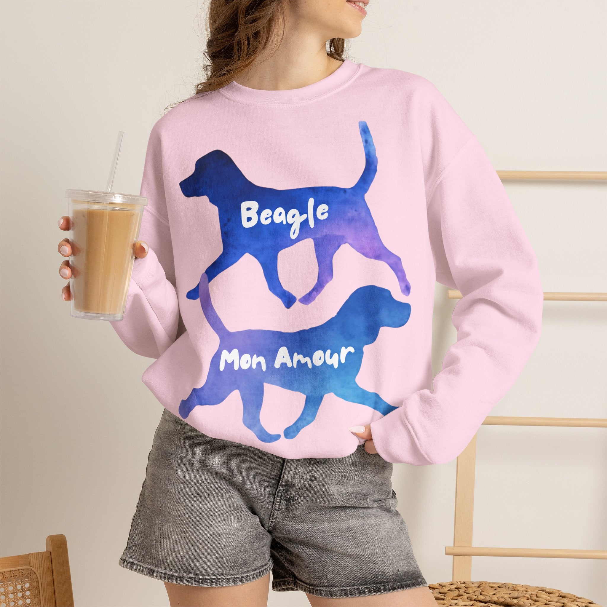 Sweatshirt Beagle – Beagle Mon Amour Cadeau Amoureux Chien