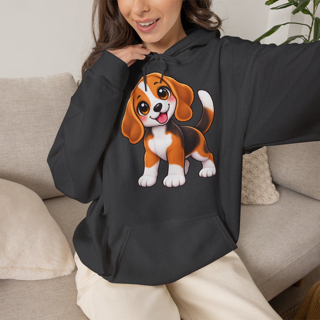 Sweatshirt à Capuche Beagle – Beagle Love Recto Verso