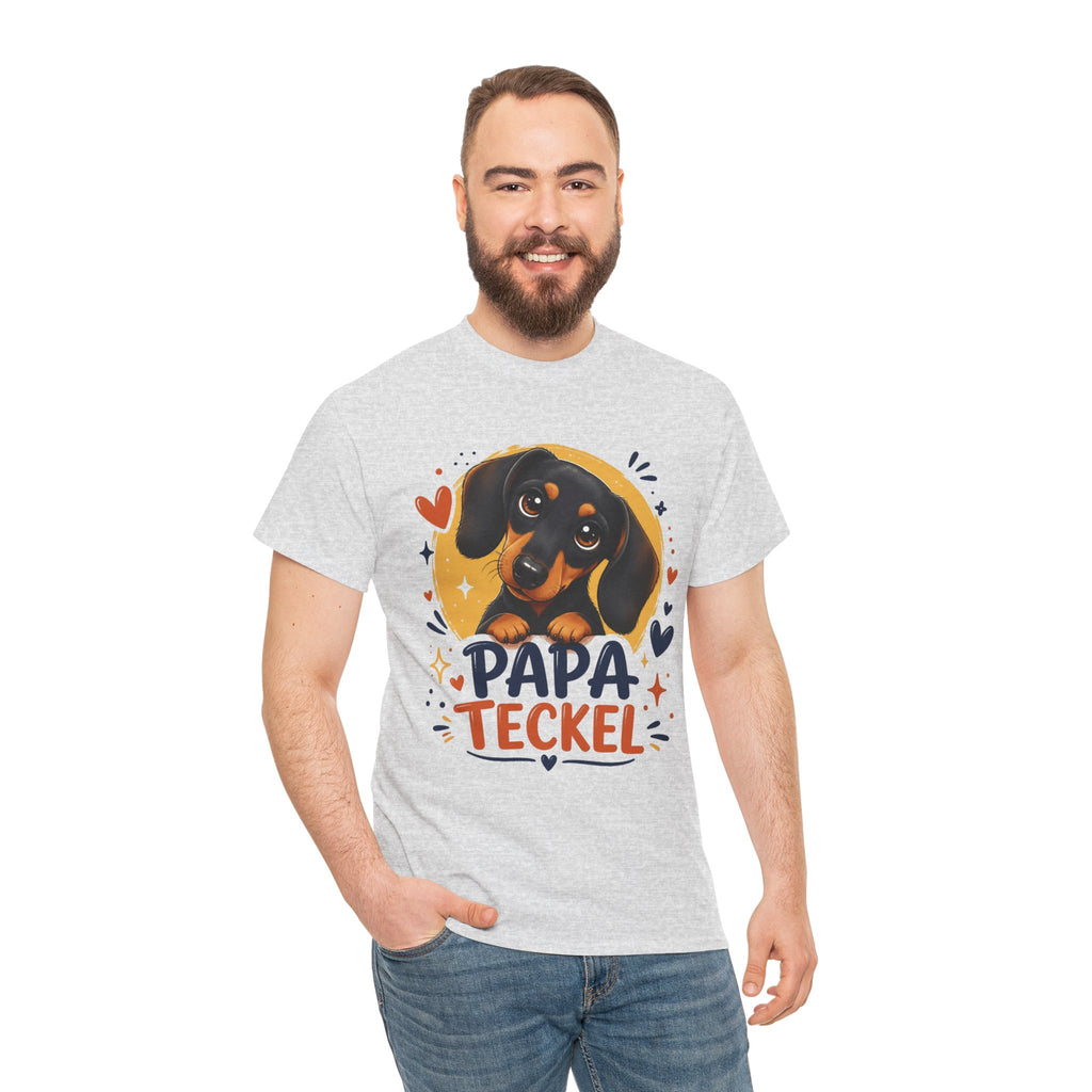 T-Shirt Homme Teckel – Papa Teckel Graphique
