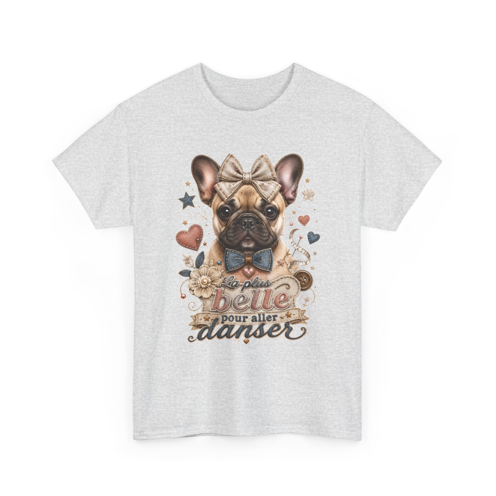 T-Shirt Femme Bouledogue Français – La Plus Belle Pour Danser