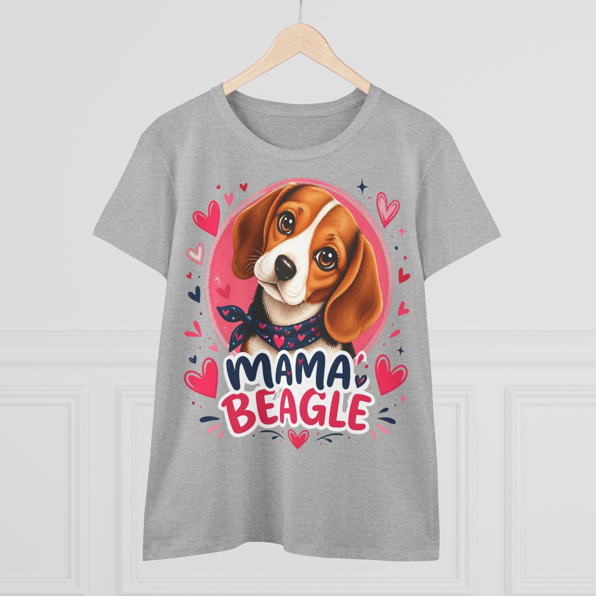 T-Shirt Femme Beagle - Mama Beagle