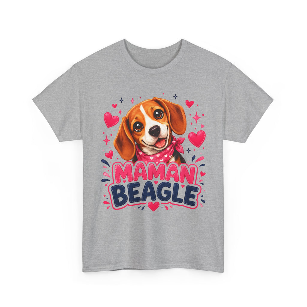 T-Shirt Femme Beagle – Maman Beagle Cadeau