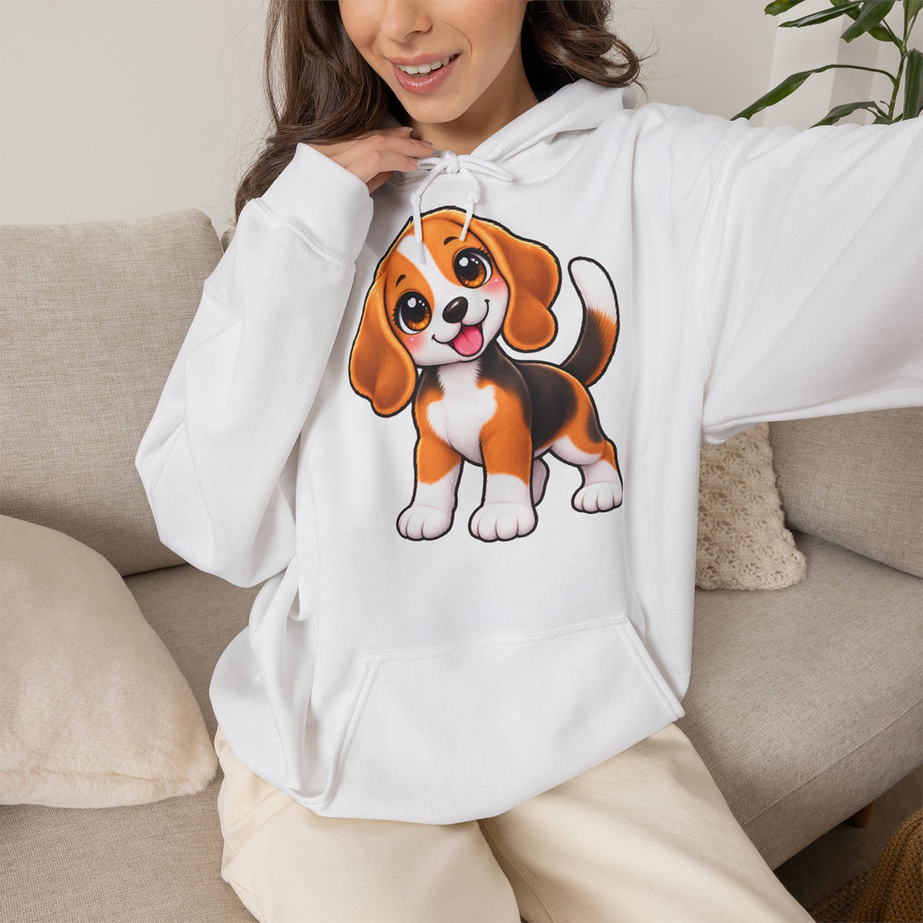 Sweatshirt à Capuche Beagle – Beagle Love Recto Verso