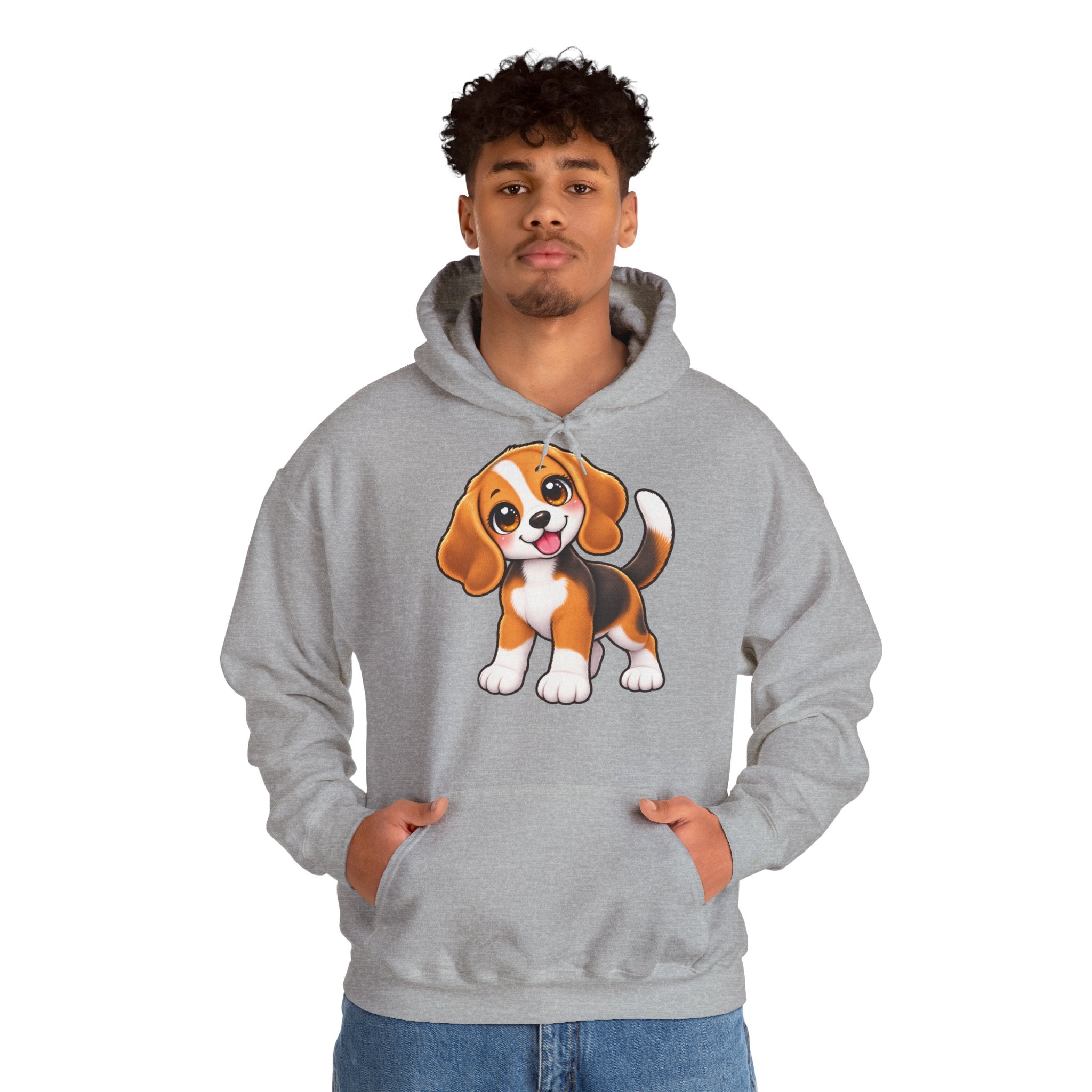Sweatshirt à Capuche Beagle – Beagle Love Recto Verso