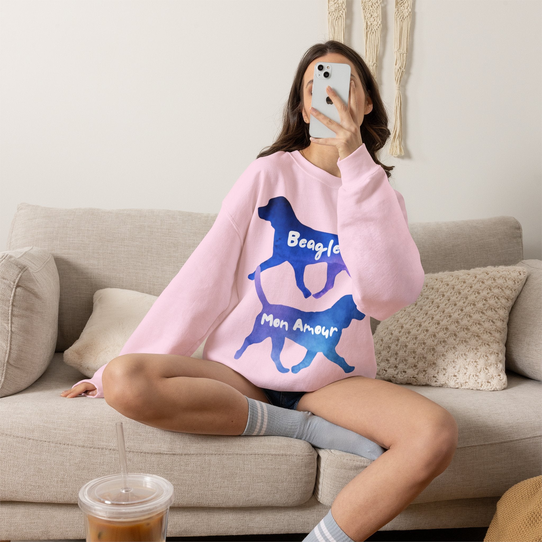 Sweatshirt Beagle – Beagle Mon Amour Cadeau Amoureux Chien