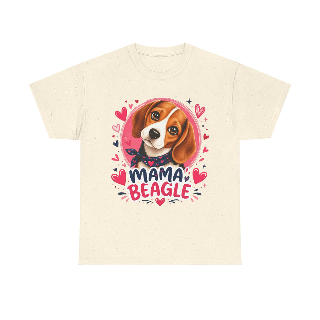 T-Shirt Femme Beagle – Maman Beagle Graphique