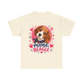 T-Shirt Femme Beagle – Maman Beagle Graphique