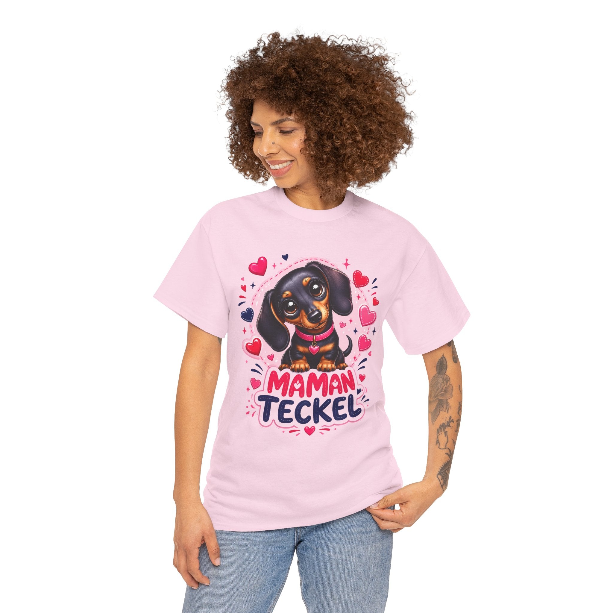 T-Shirt Femme Teckel – Maman Teckel Cadeau