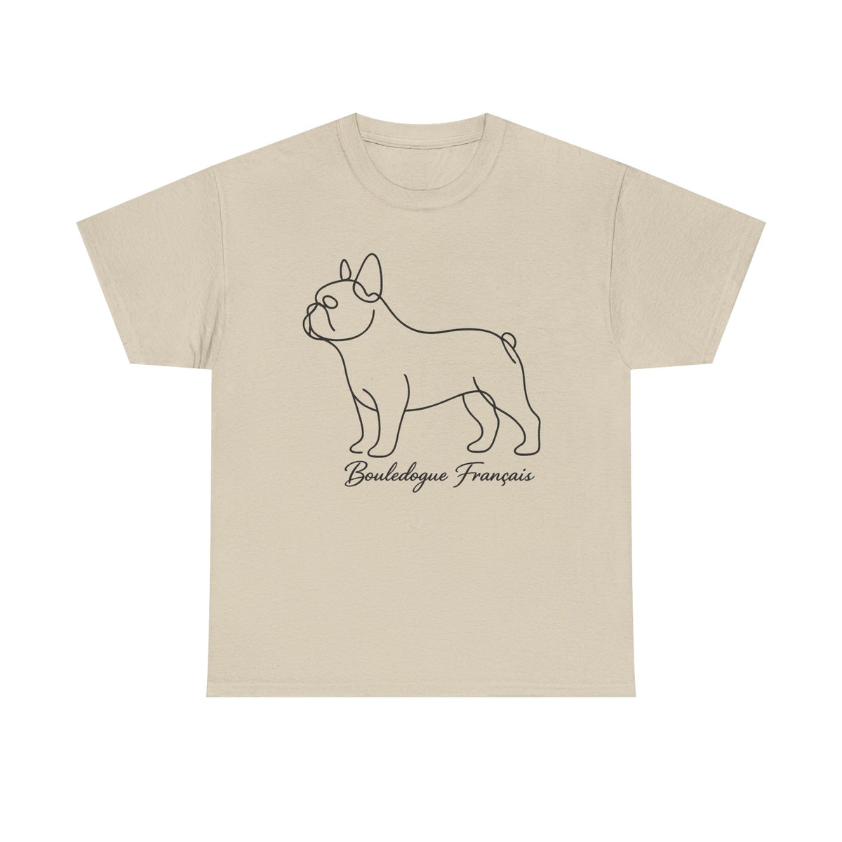 T-Shirt Bouledogue Français Confortable : Un Élément Indispensable pour les Amoureux des Frenchies