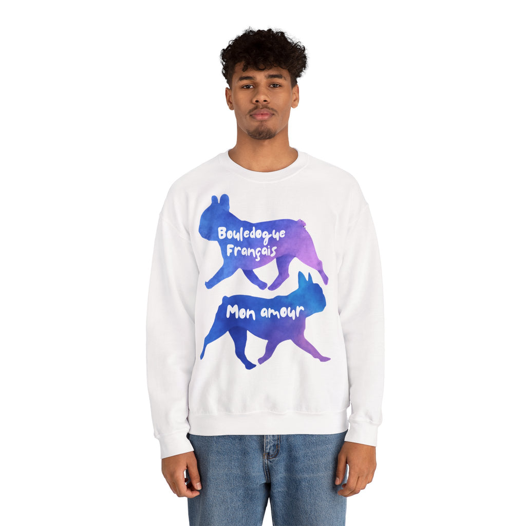 Sweatshirt Bouledogue Français – Bouledogue Français Mon Amour