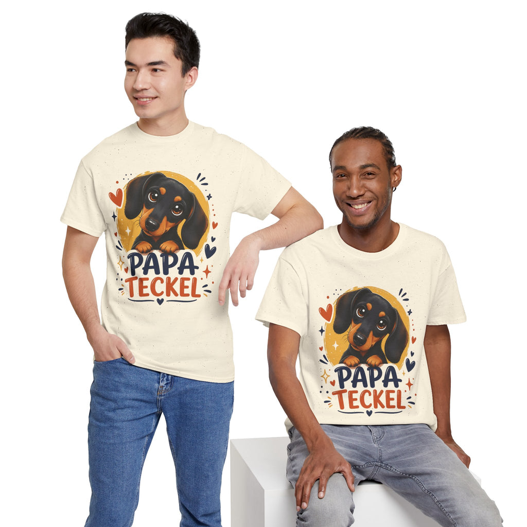 T-Shirt Homme Teckel – Papa Teckel Graphique