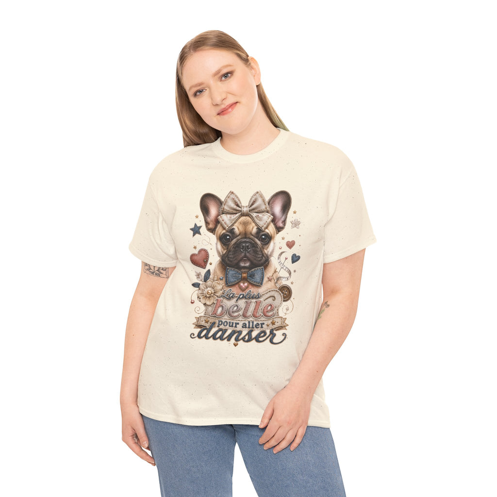 T-Shirt Femme Bouledogue Français – La Plus Belle Pour Danser