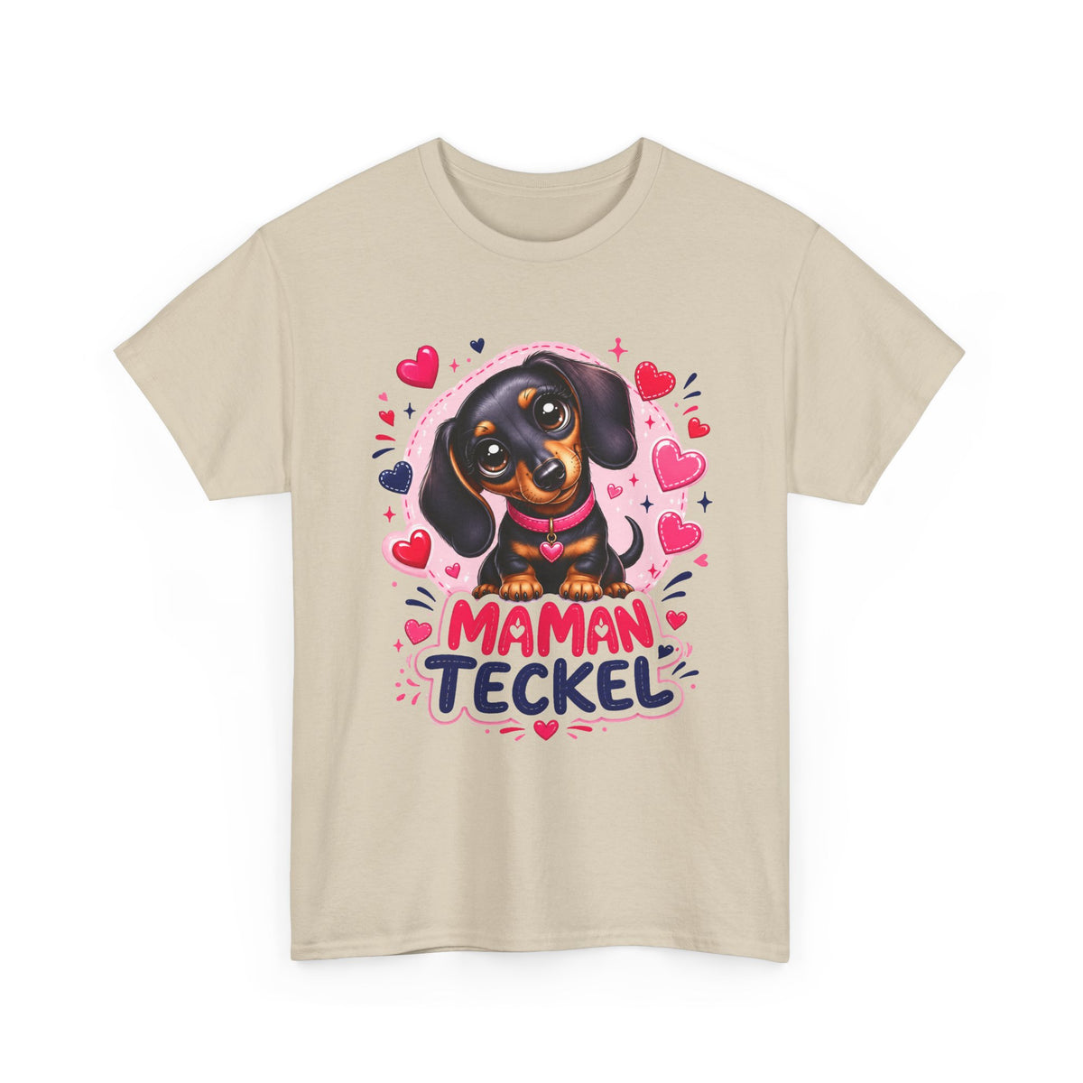 T-Shirt Femme Teckel – Maman Teckel Cadeau