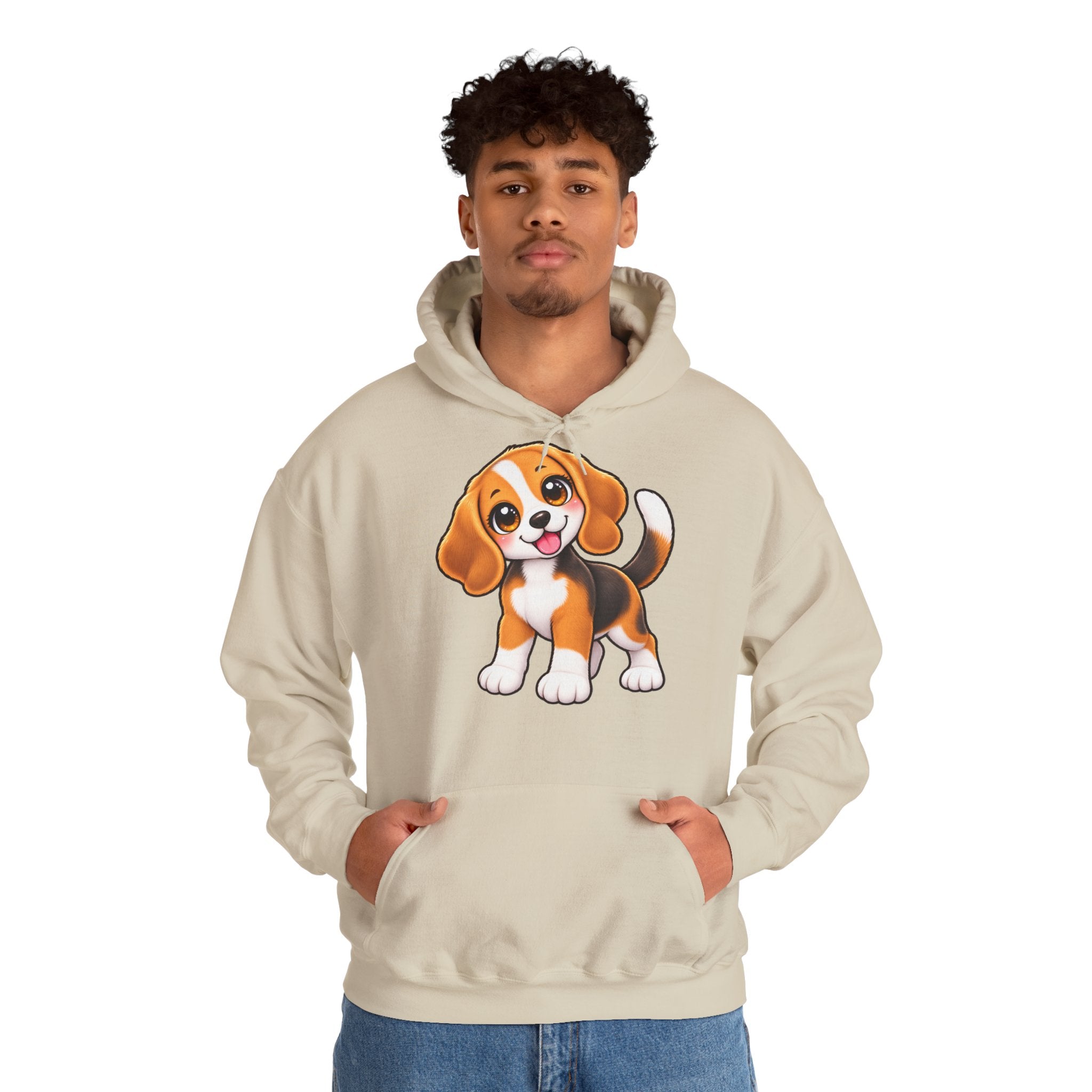 Sweatshirt à Capuche Beagle – Beagle Love Recto Verso