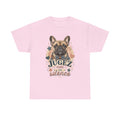 T-Shirt Bouledogue Français Humour – Jugez-Moi En Silence
