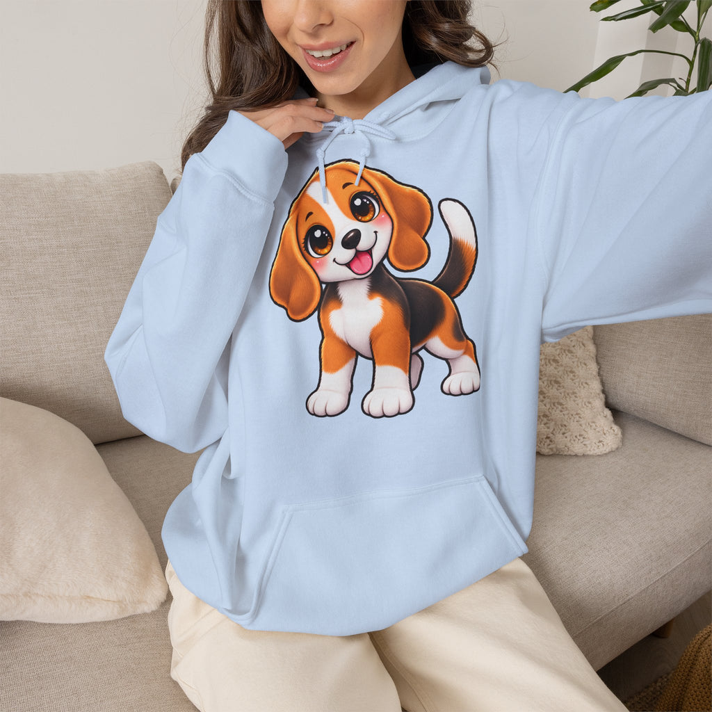 Sweatshirt à Capuche Beagle – Beagle Love Recto Verso