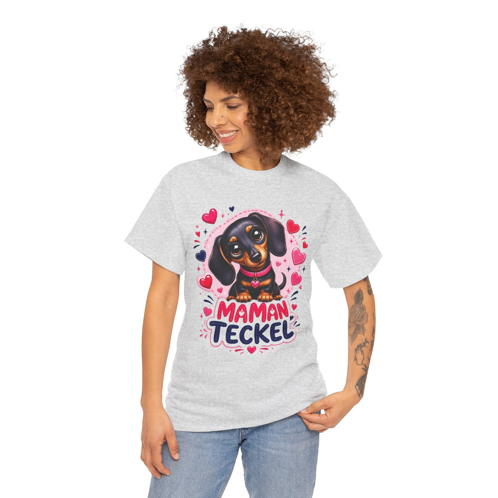 T-Shirt Femme Teckel – Maman Teckel Cadeau