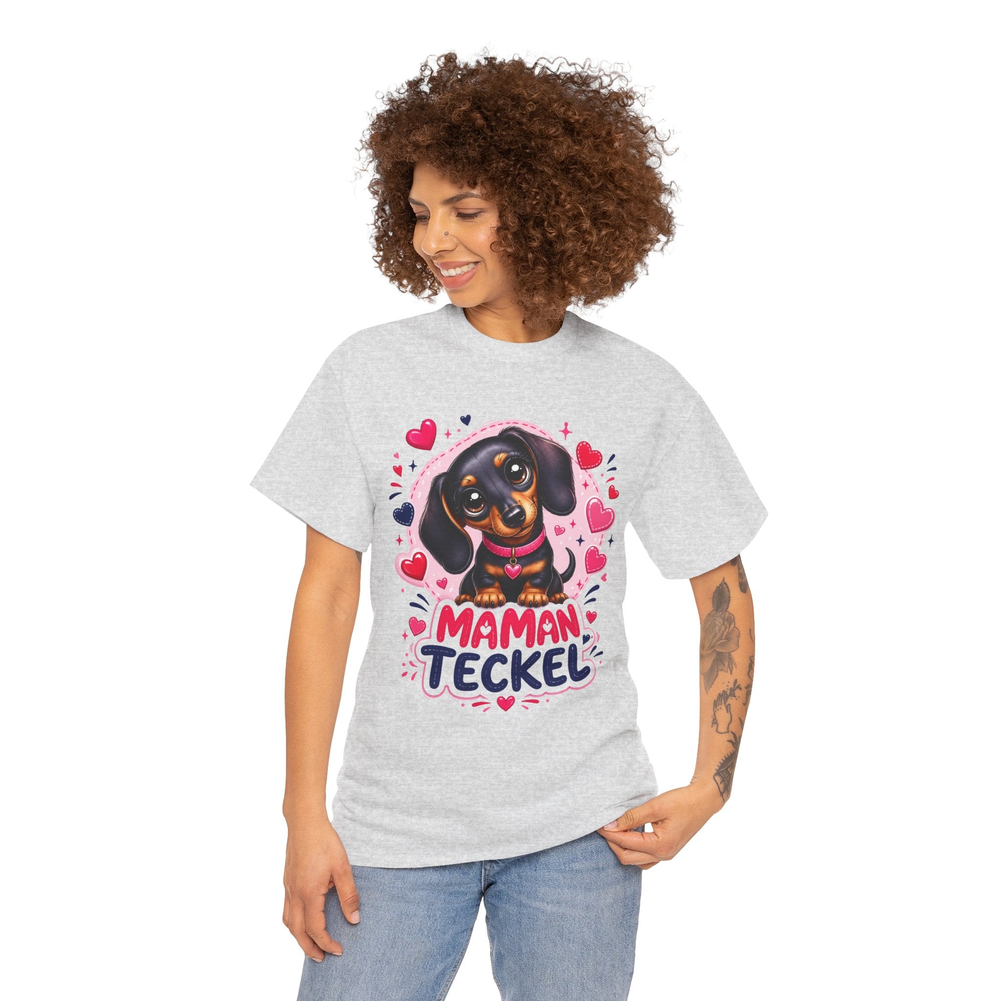 T-Shirt Femme Teckel – Maman Teckel Cadeau