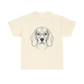 T-Shirt Beagle Humour – Portrait Beagle à Lunettes