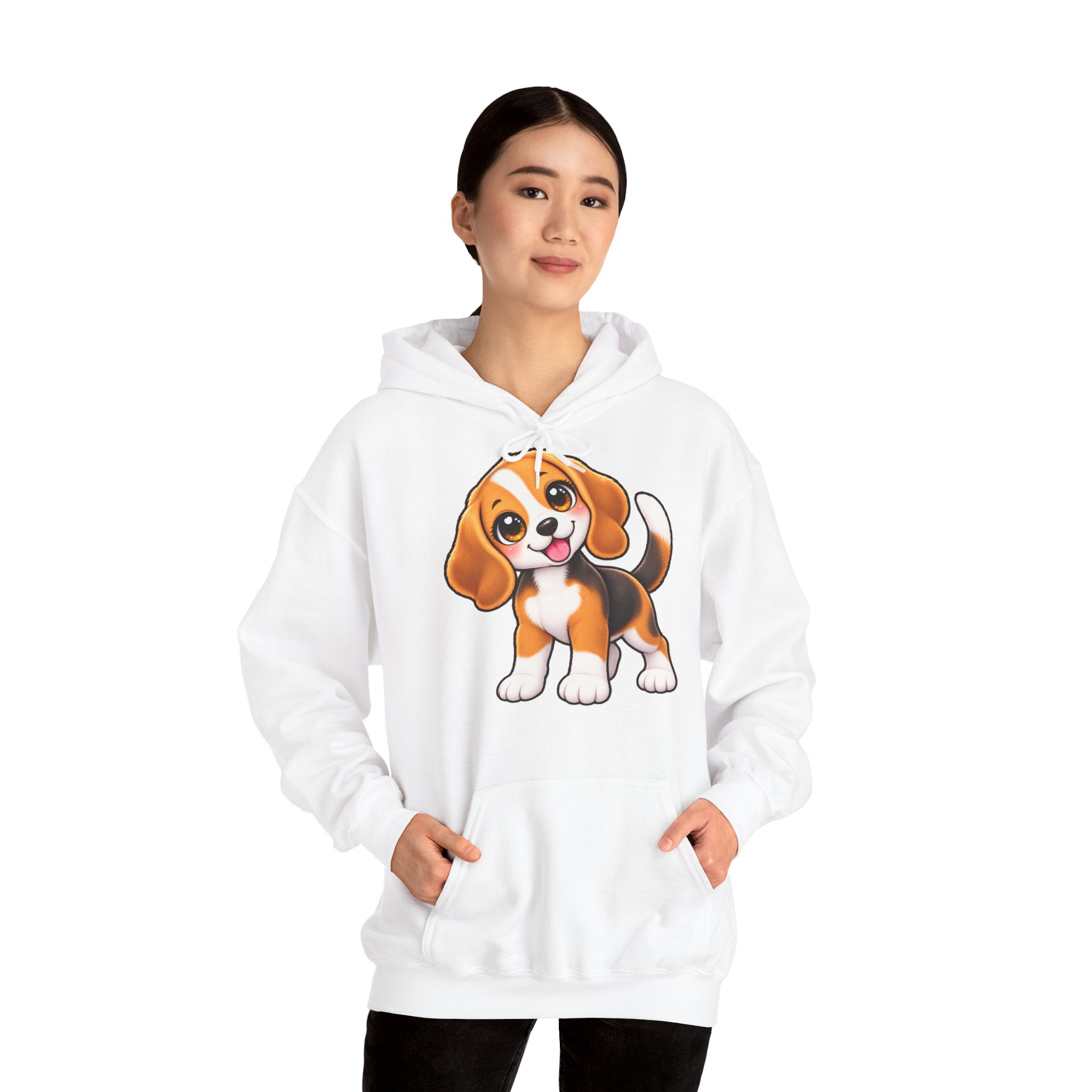 Sweatshirt à Capuche Beagle – Beagle Love Recto Verso