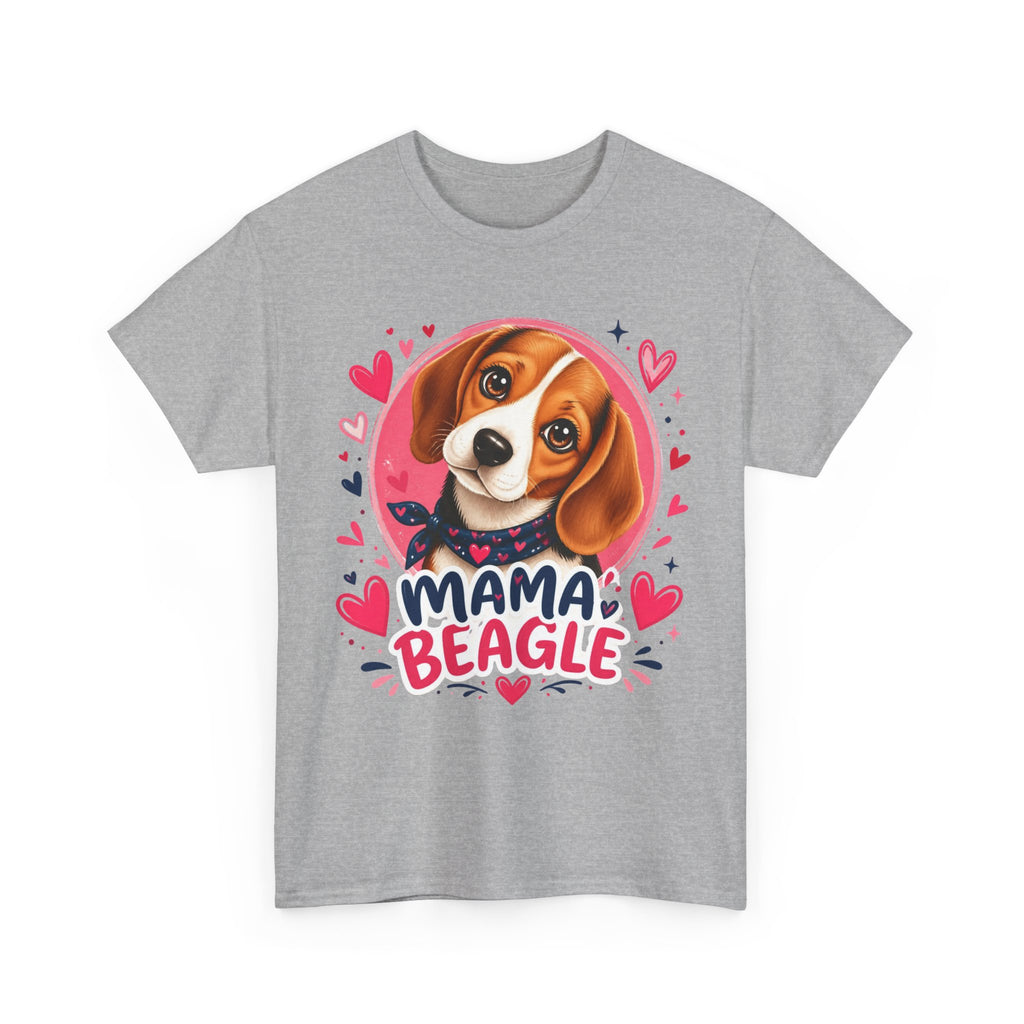 T-Shirt Femme Beagle – Maman Beagle Graphique