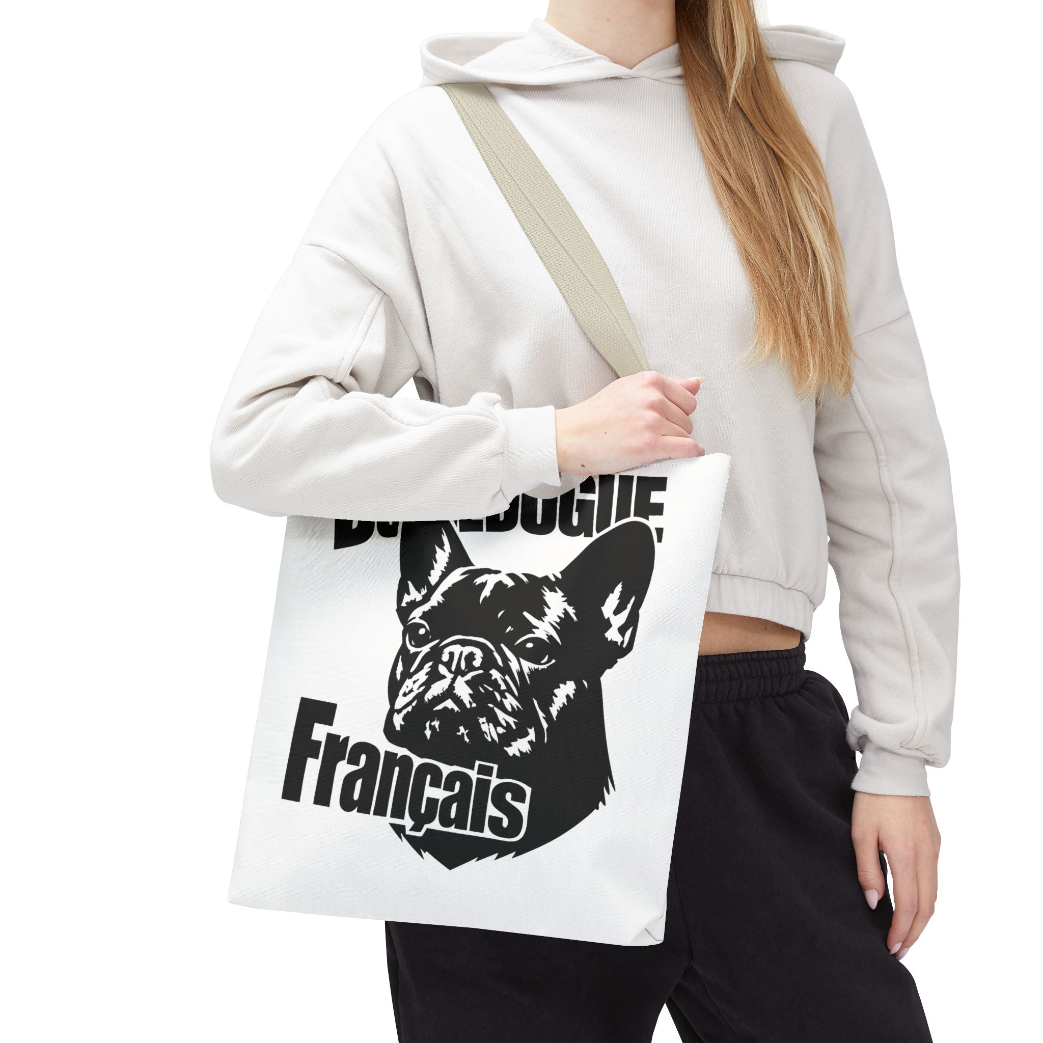 Tote Bag Bouledogue Français – Sac Fourre-Tout Chien Bouledogue Français
