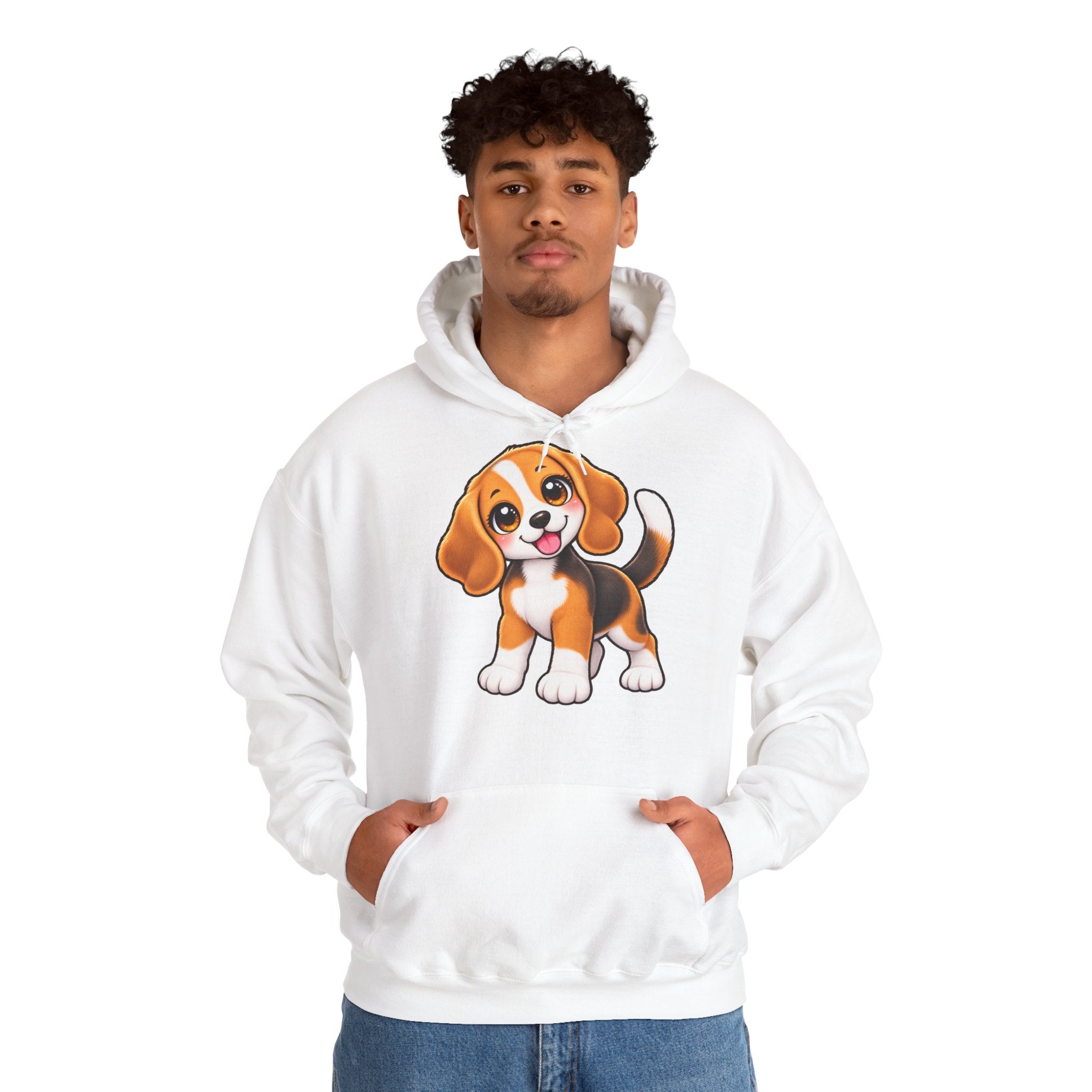 Sweatshirt à Capuche Beagle – Beagle Love Recto Verso