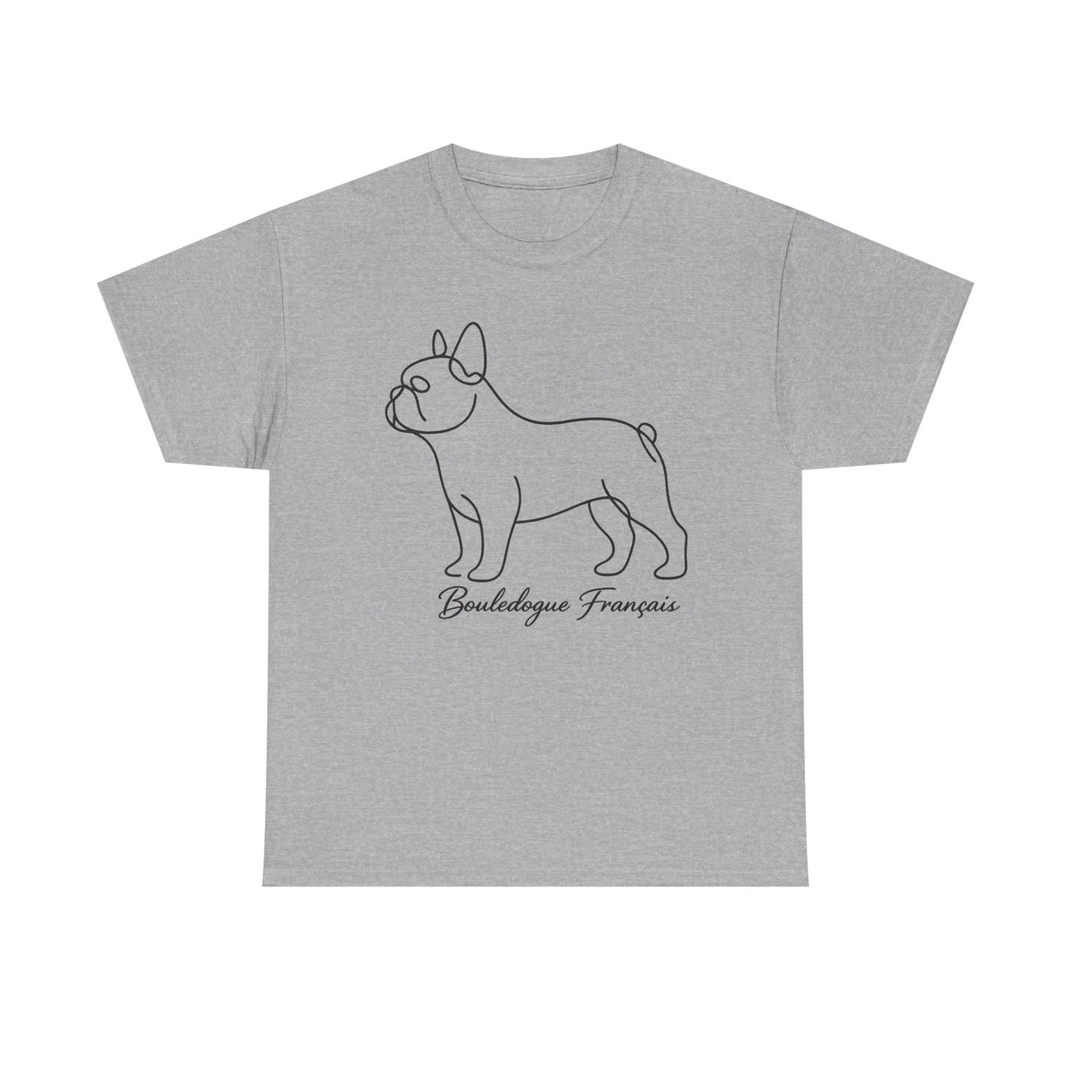 T-Shirt Bouledogue Français Confortable : Un Élément Indispensable pour les Amoureux des Frenchies