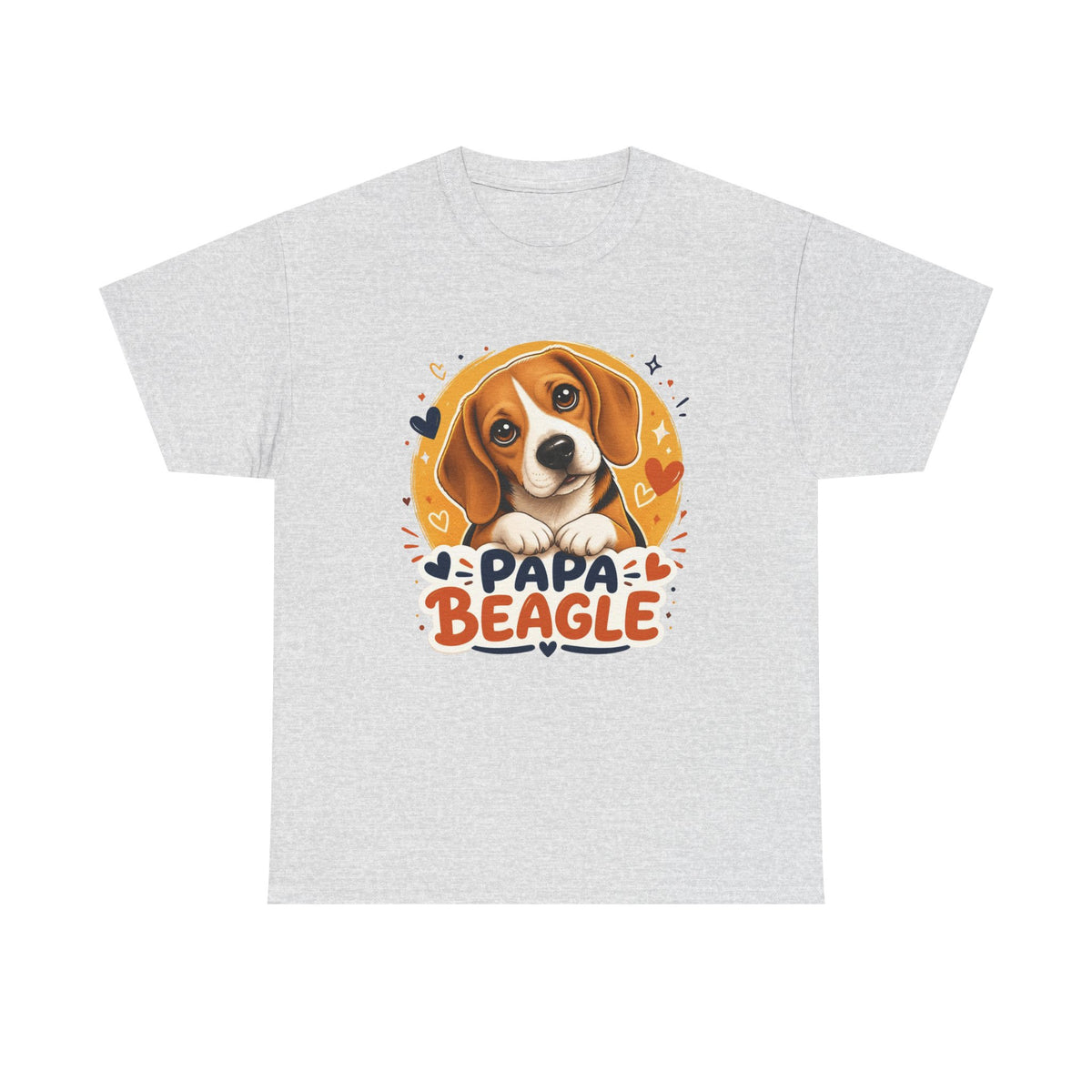 T-Shirt Homme Beagle – Papa Beagle Graphique