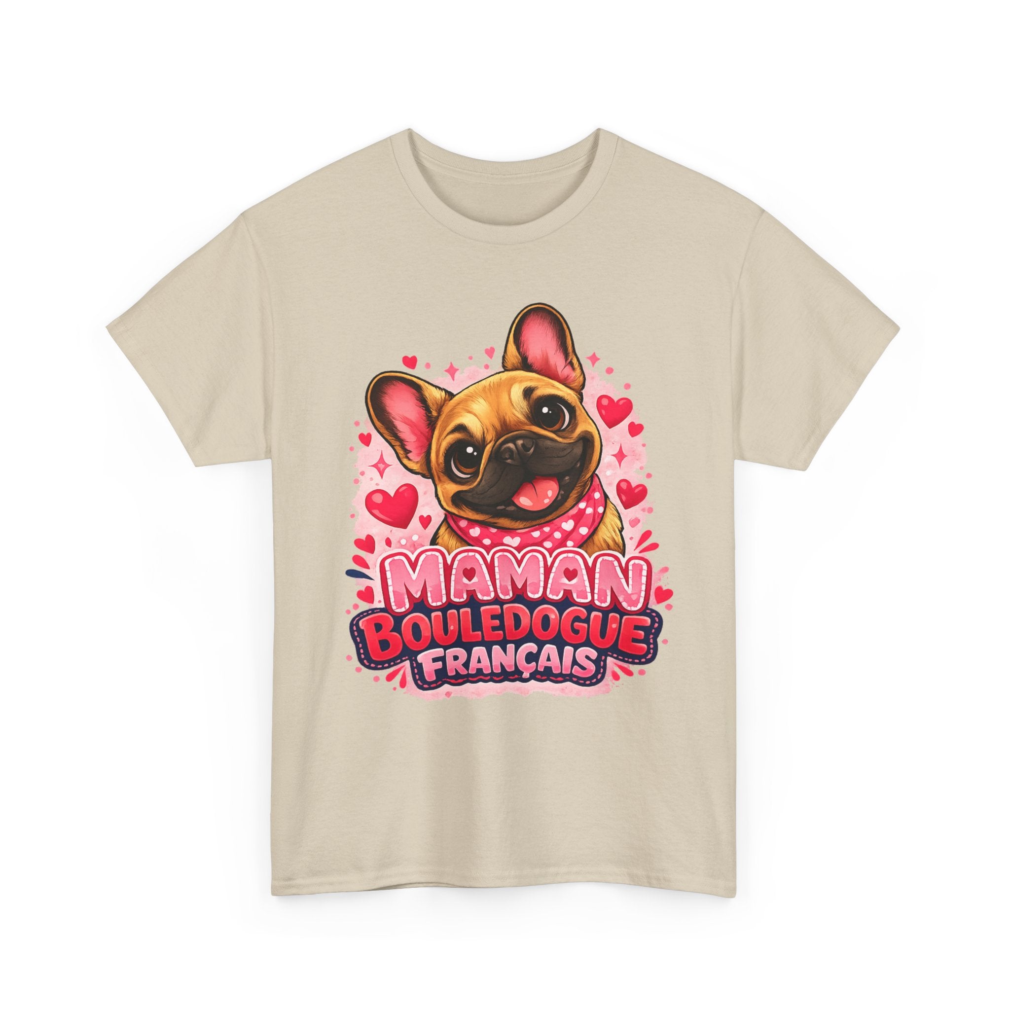 T-Shirt Femme Bouledogue Français – Maman Frenchie Cadeau