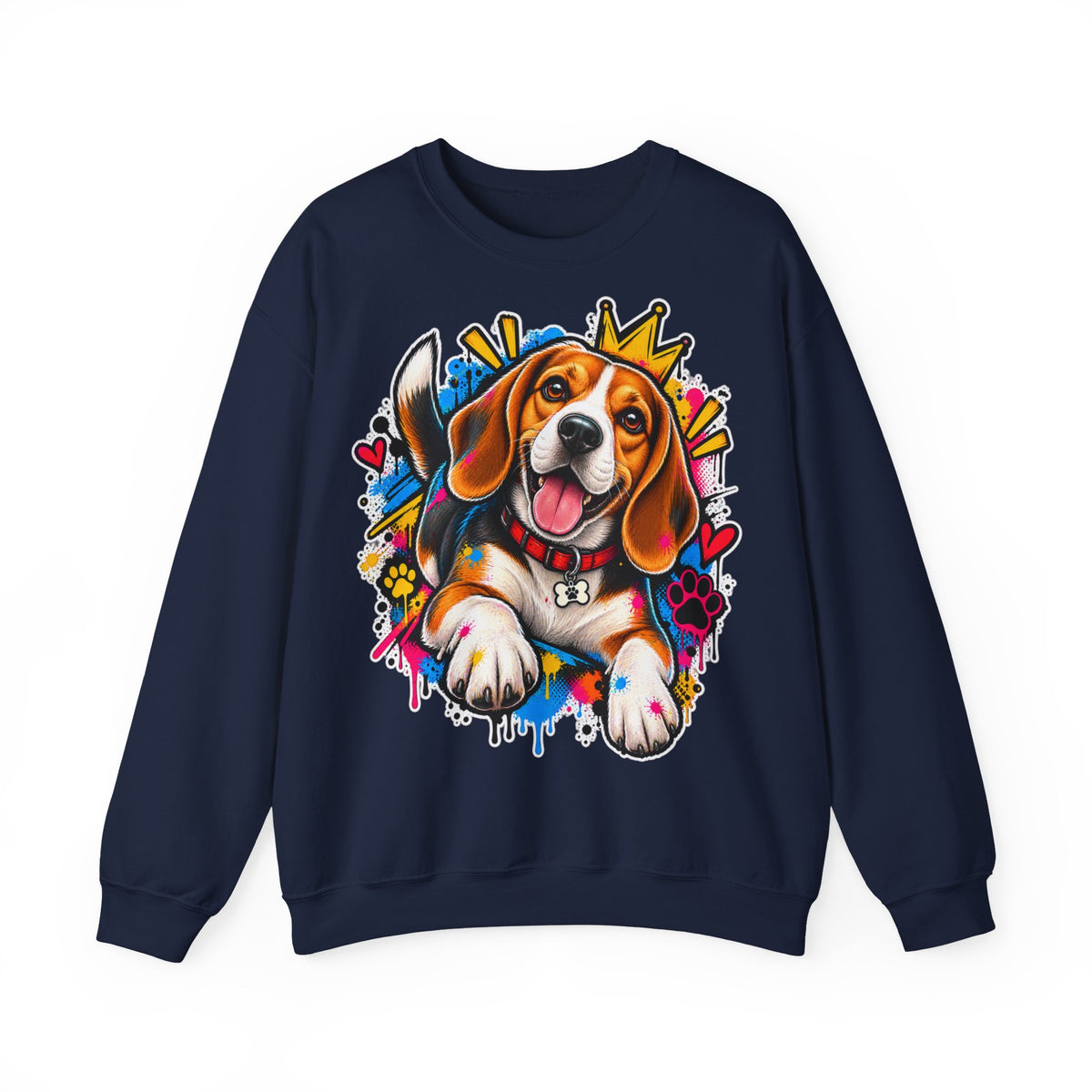 Sweatshirt Beagle graffiti : Affichez votre passion avec style