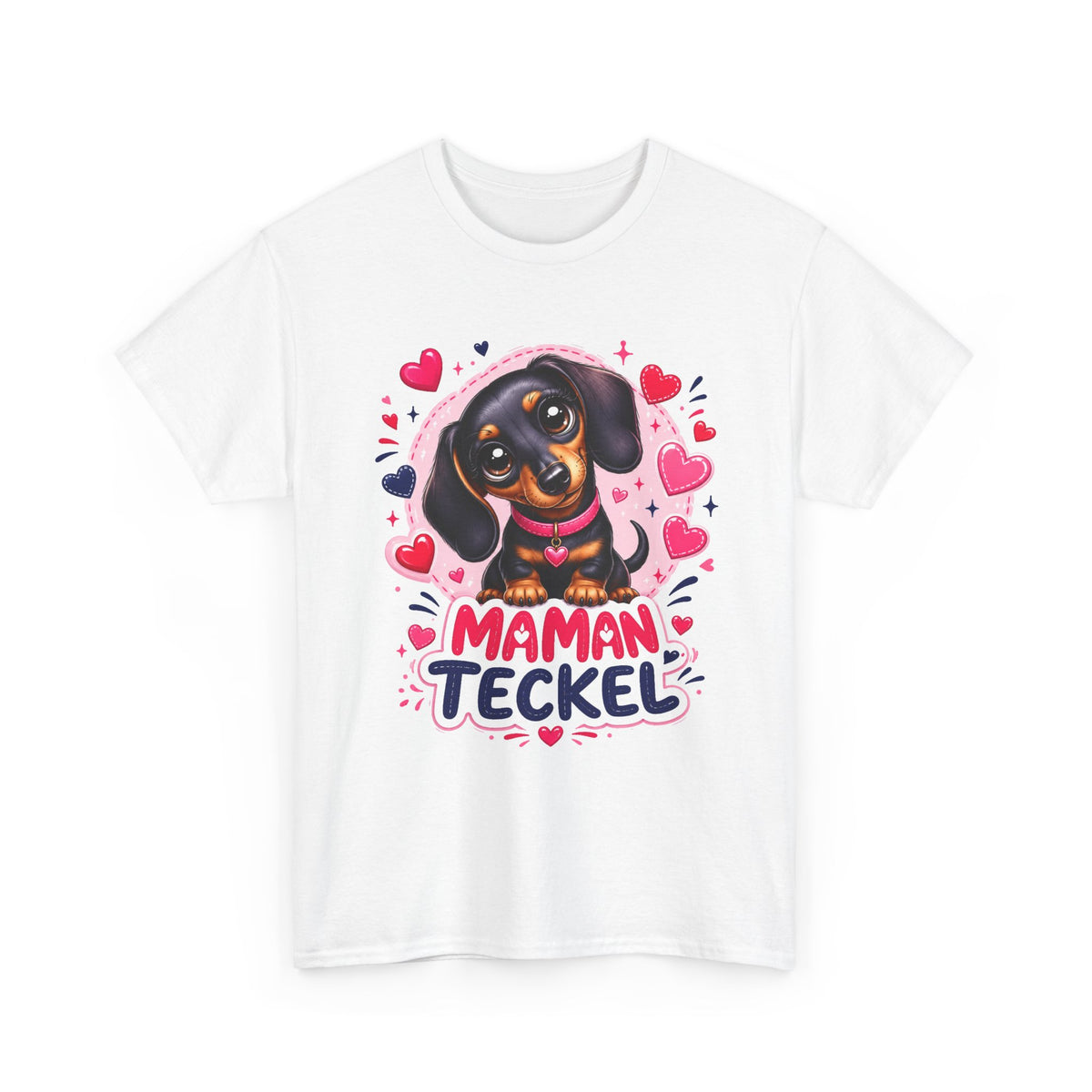 T-Shirt Femme Teckel – Maman Teckel Cadeau
