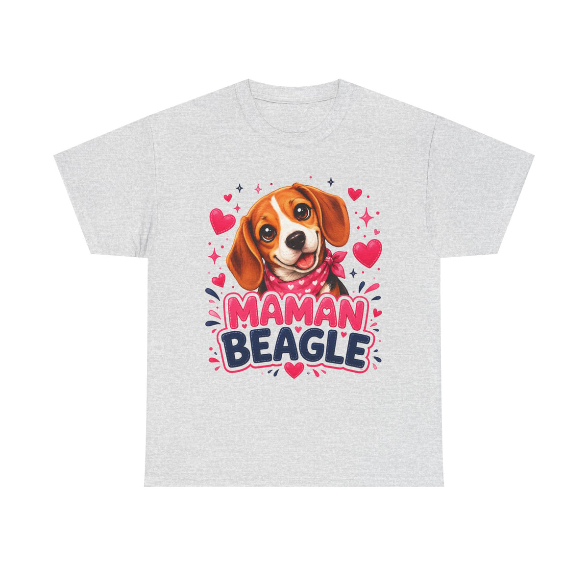 T-Shirt Femme Beagle – Maman Beagle Cadeau