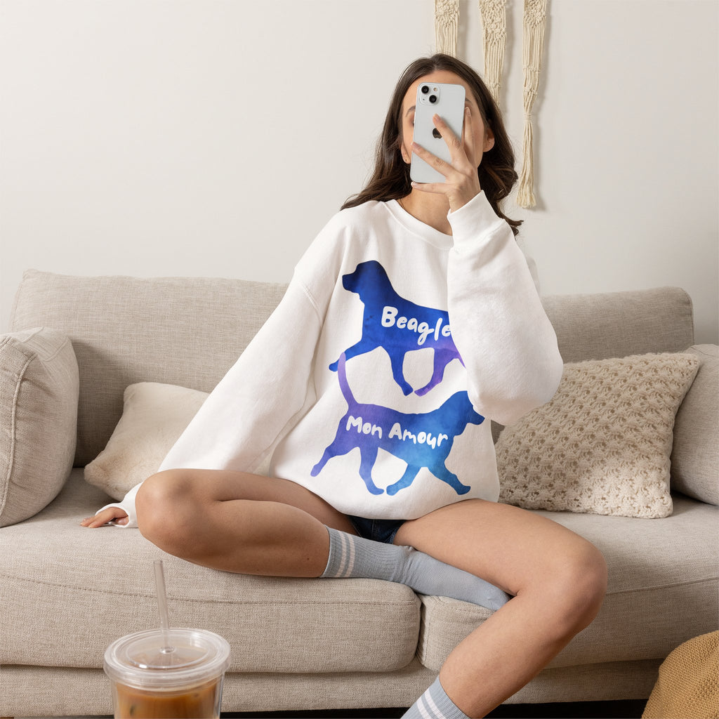 Sweatshirt Beagle – Beagle Mon Amour Cadeau Amoureux Chien