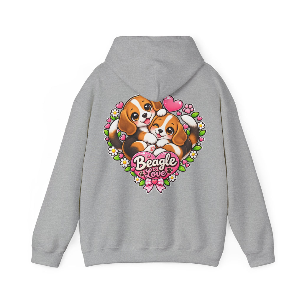Sweatshirt à Capuche Beagle – Beagle Love Recto Verso