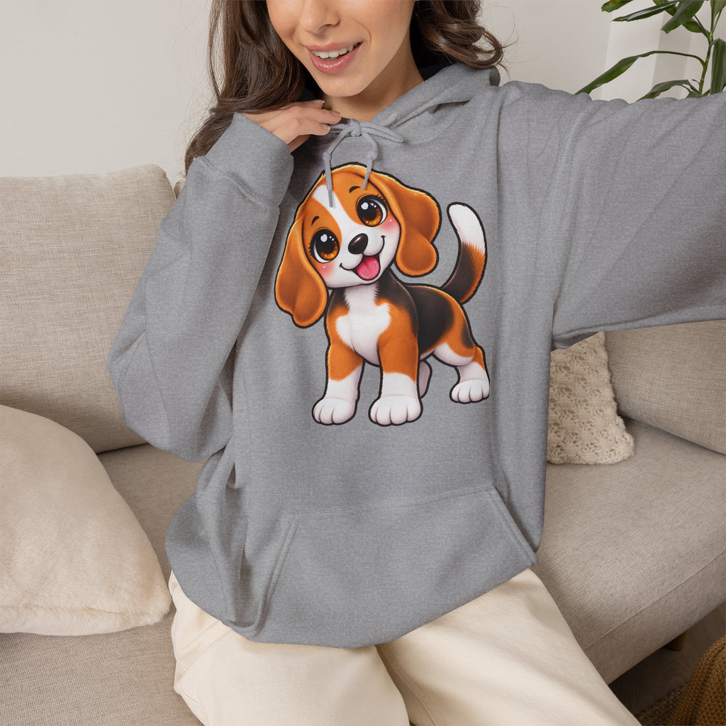 Sweatshirt à Capuche Beagle – Beagle Love Recto Verso