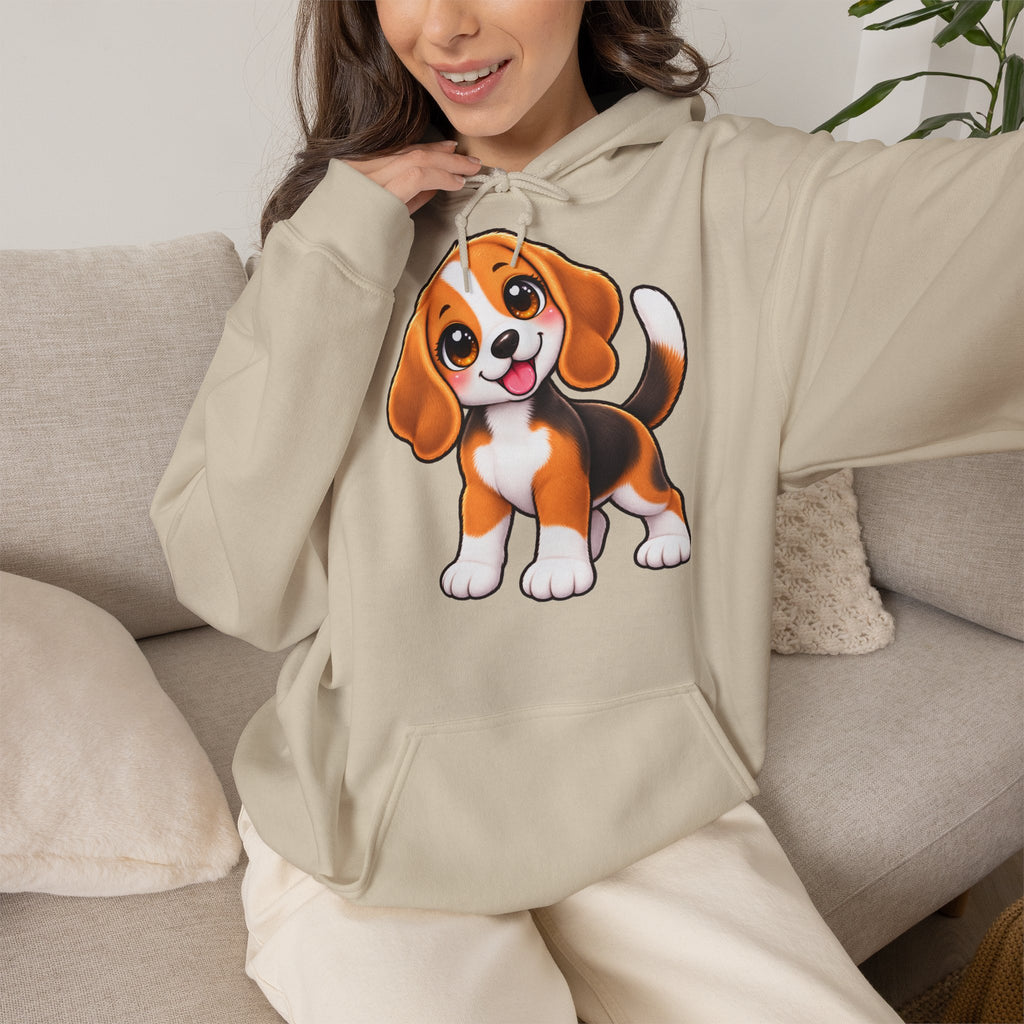 Sweatshirt à Capuche Beagle – Beagle Love Recto Verso