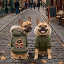 Parka Manteau Bouledogue Français - Agent de Sécurité