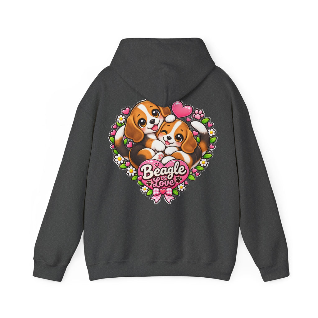 Sweatshirt à Capuche Beagle – Beagle Love Recto Verso