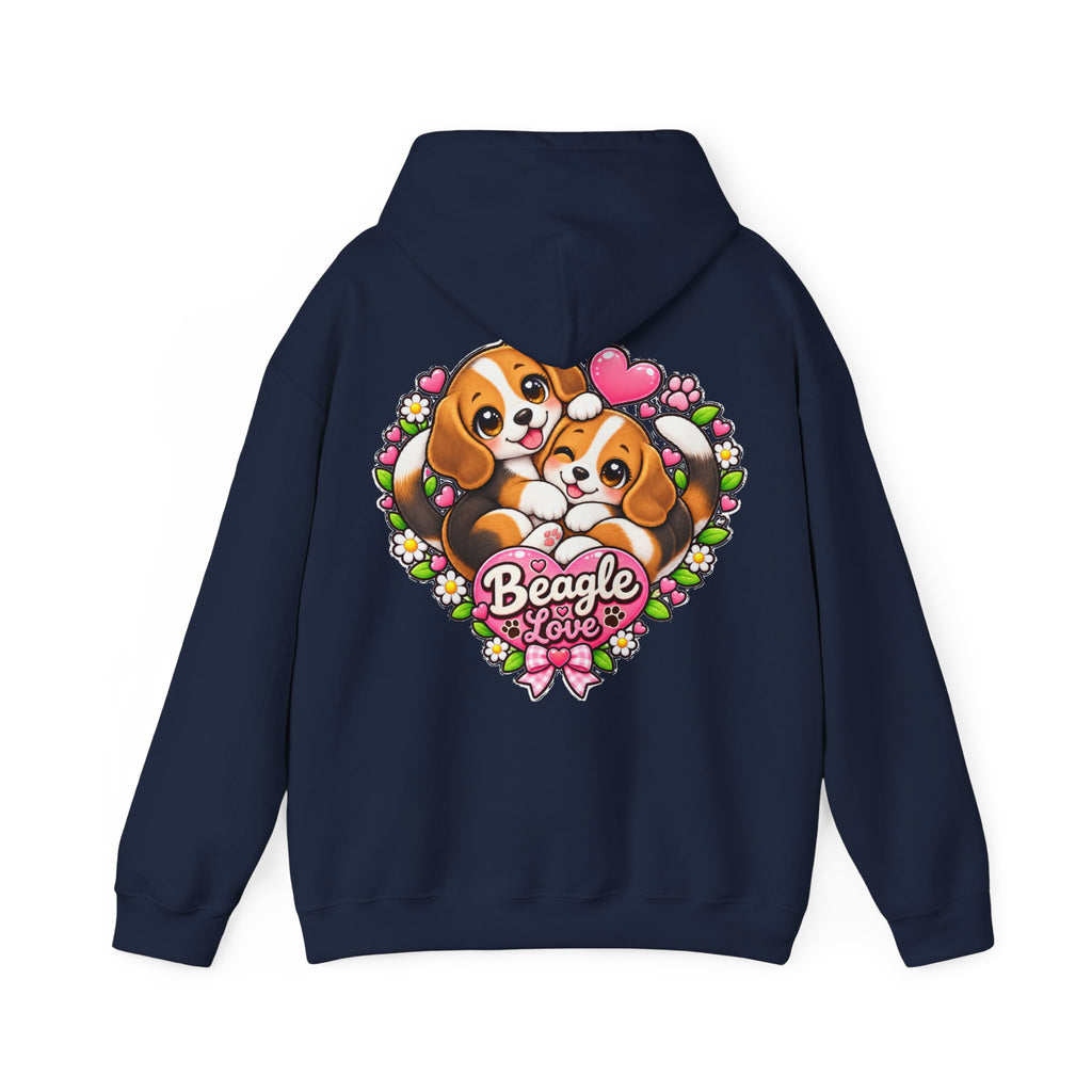 Sweatshirt à Capuche Beagle – Beagle Love Recto Verso