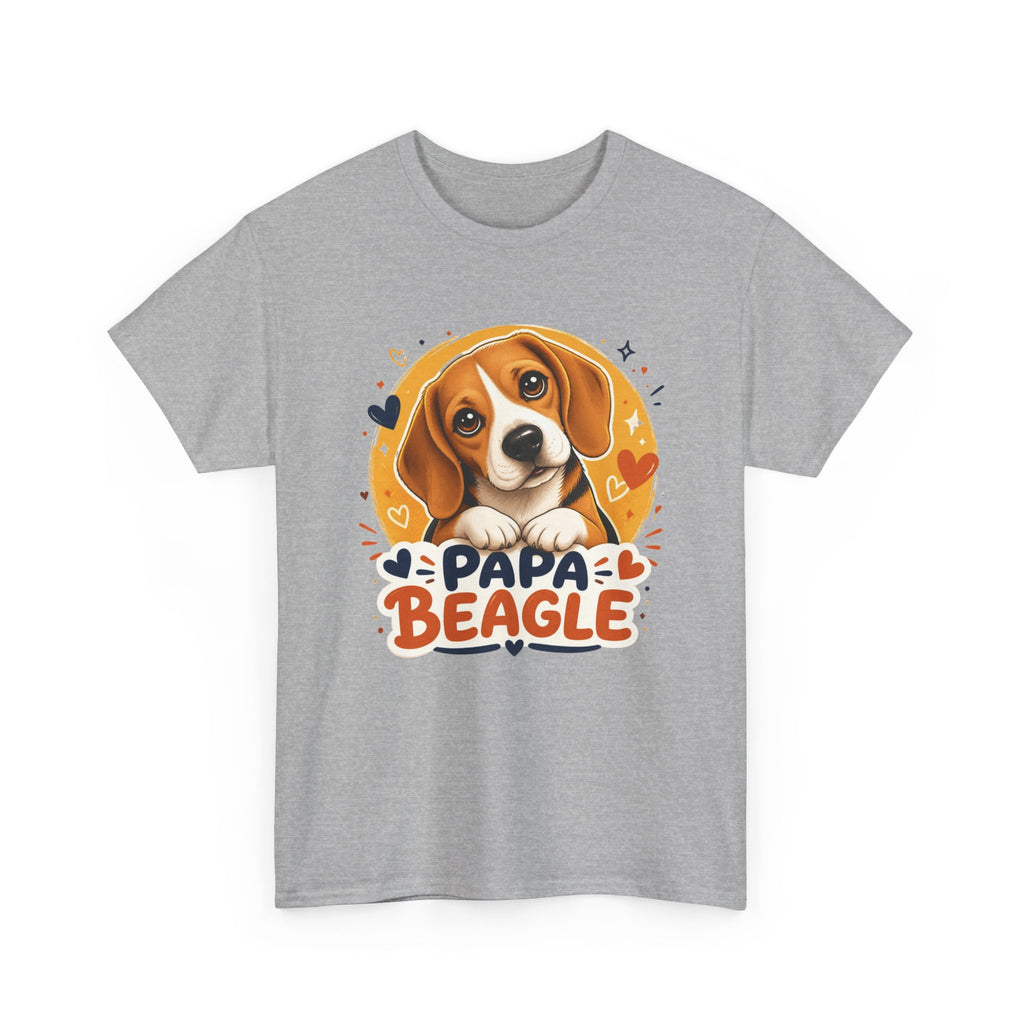 T-Shirt Homme Beagle – Papa Beagle Graphique