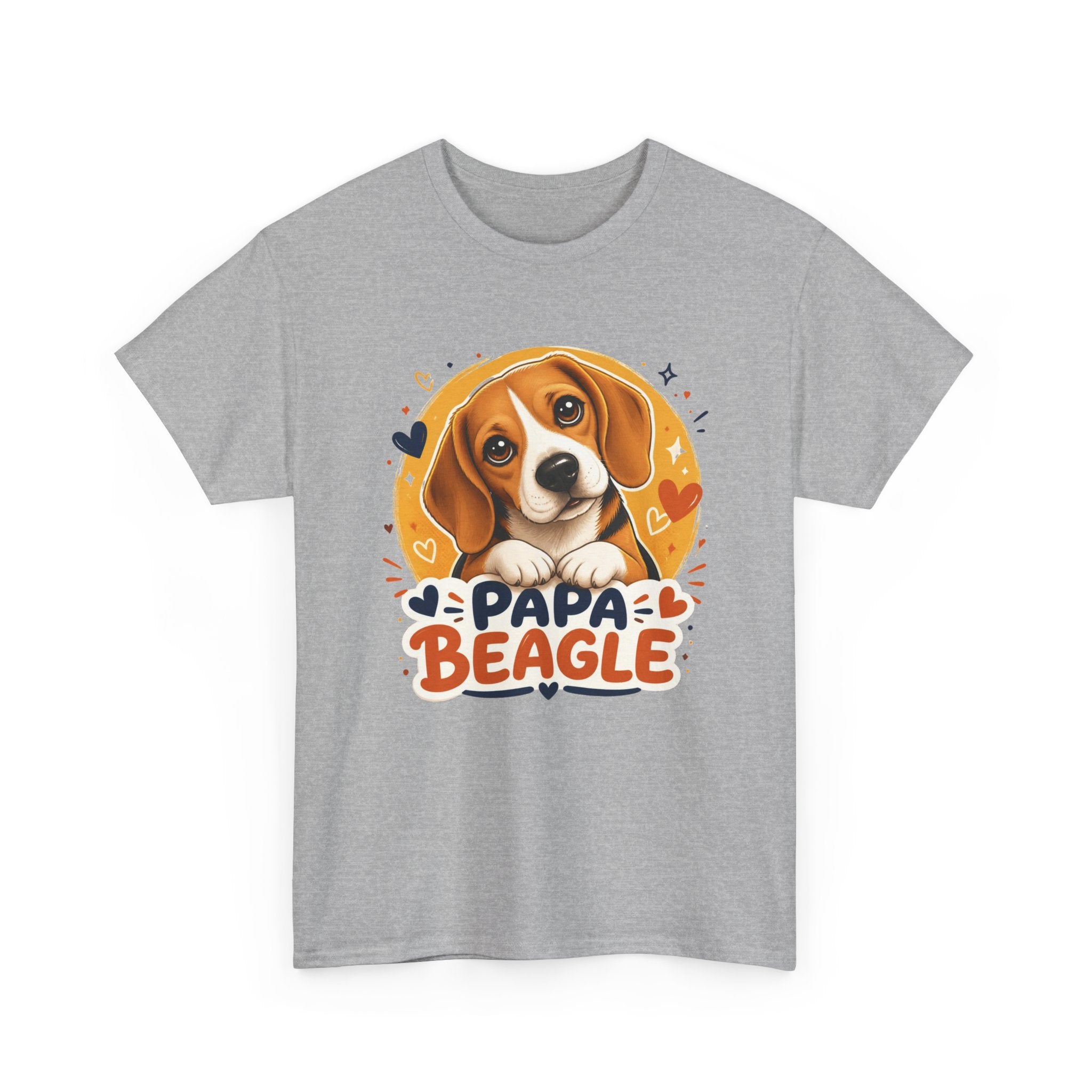 T-Shirt Homme Beagle – Papa Beagle Graphique