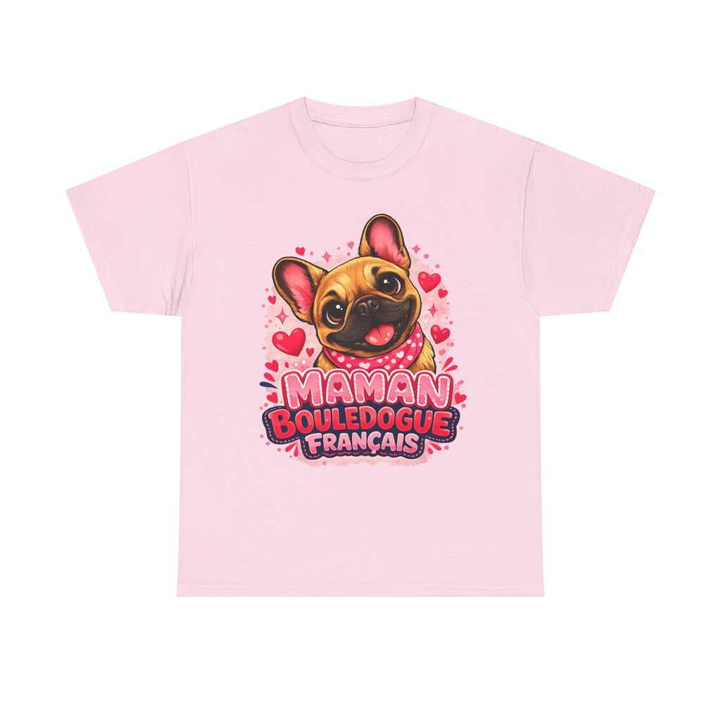 T-Shirt Femme Bouledogue Français – Maman Frenchie Cadeau
