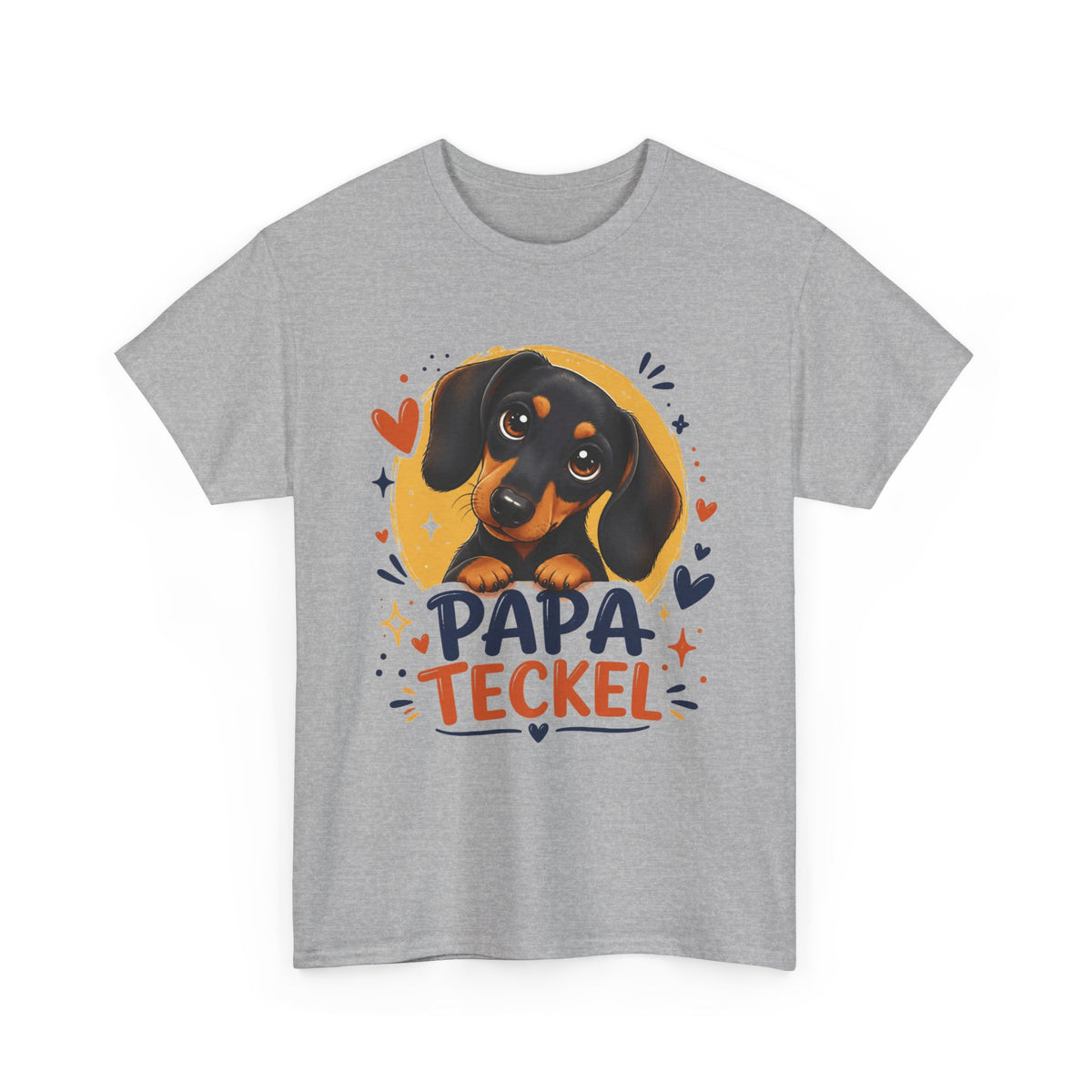 T-Shirt Homme Teckel – Papa Teckel Graphique