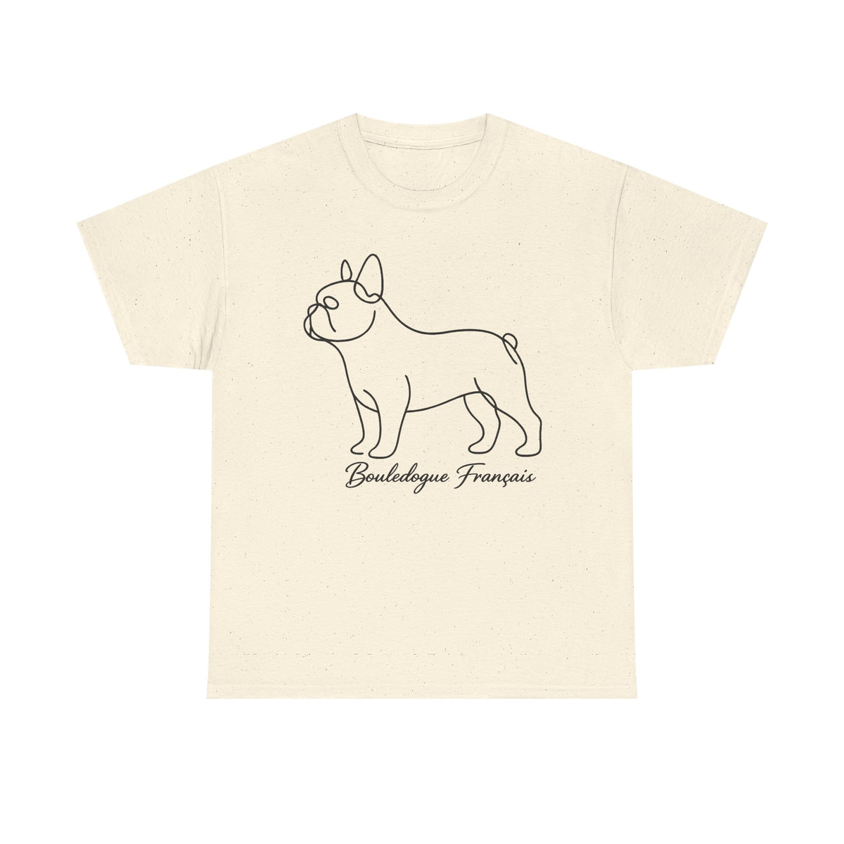 T-Shirt Bouledogue Français Confortable : Un Élément Indispensable pour les Amoureux des Frenchies