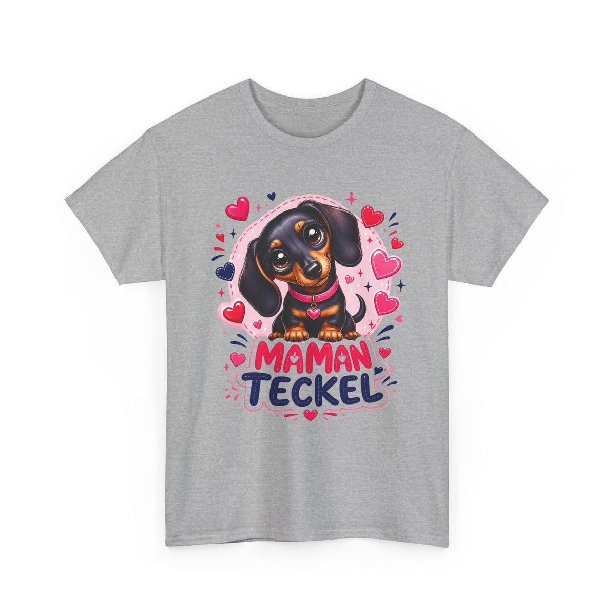 T-Shirt Femme Teckel – Maman Teckel Cadeau
