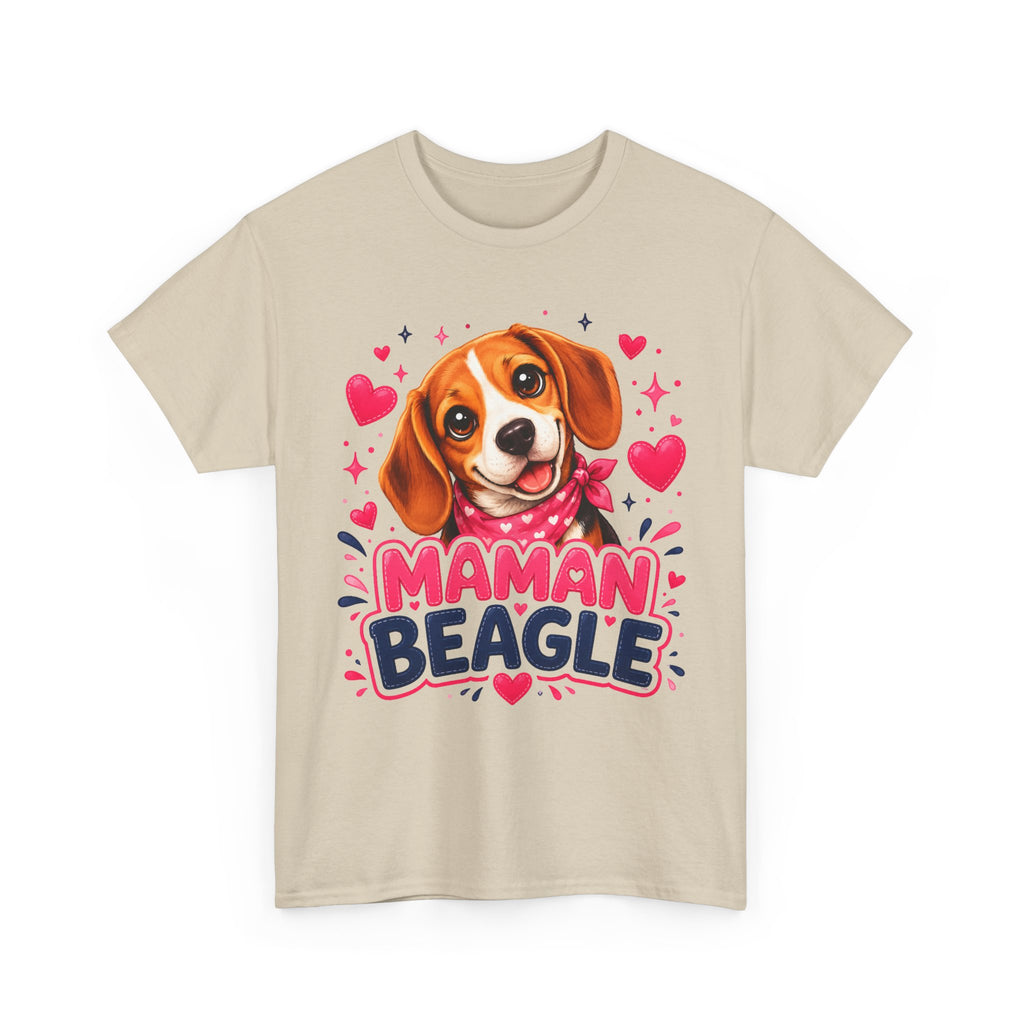 T-Shirt Femme Beagle – Maman Beagle Cadeau