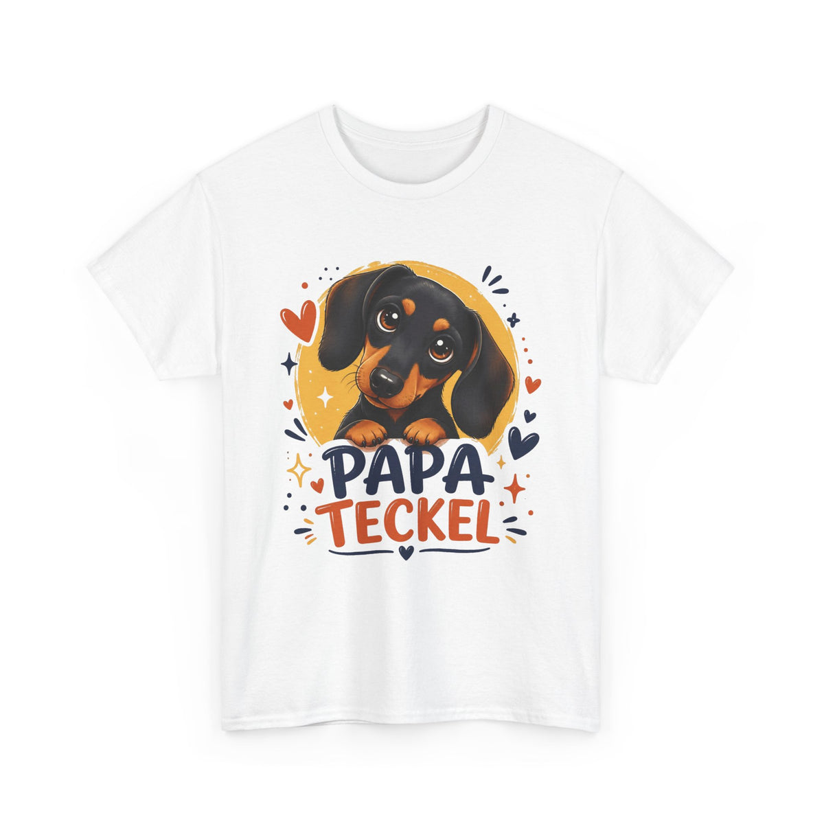 T-Shirt Homme Teckel – Papa Teckel Graphique