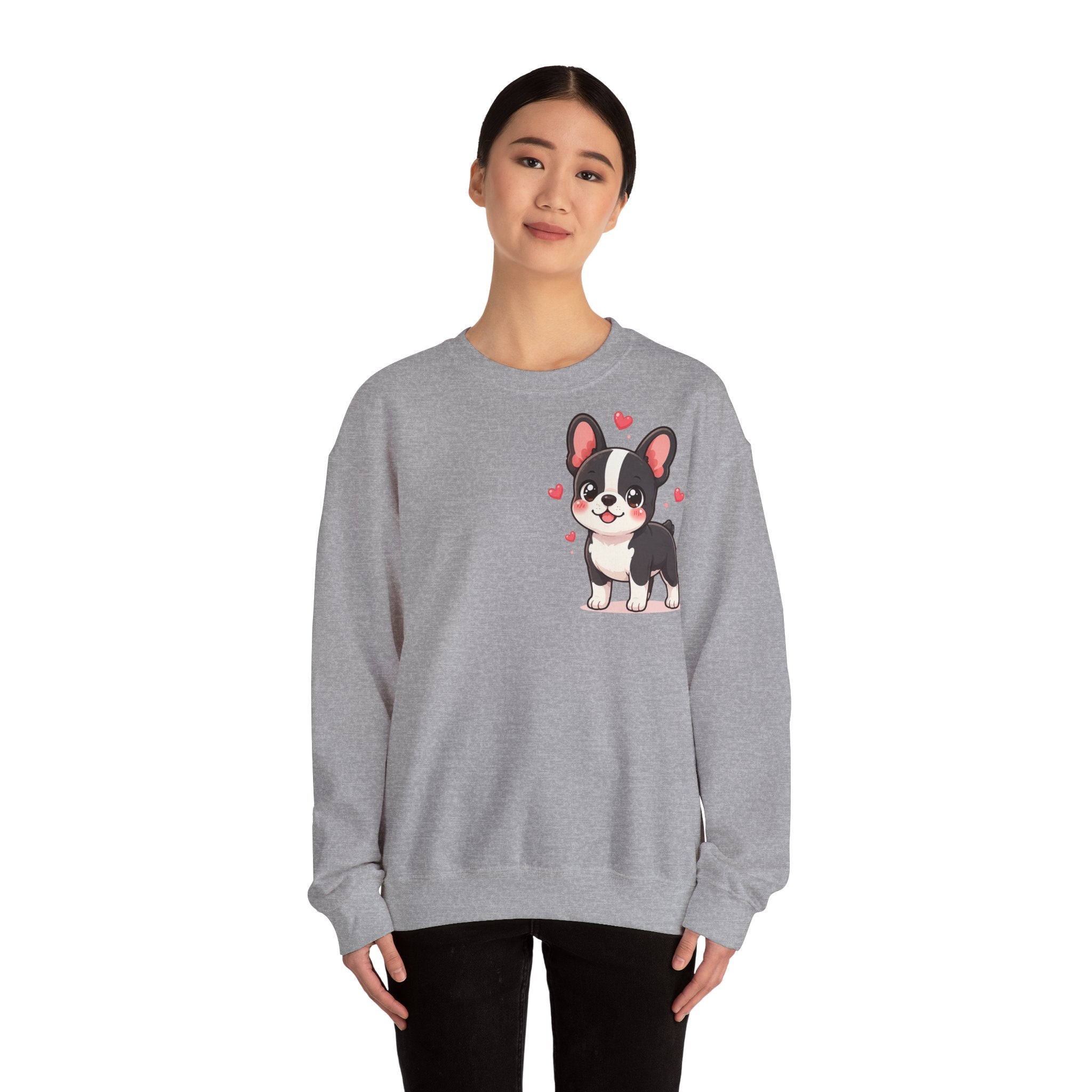 Sweatshirt Bouledogue Français – Frenchie Love Cadeau